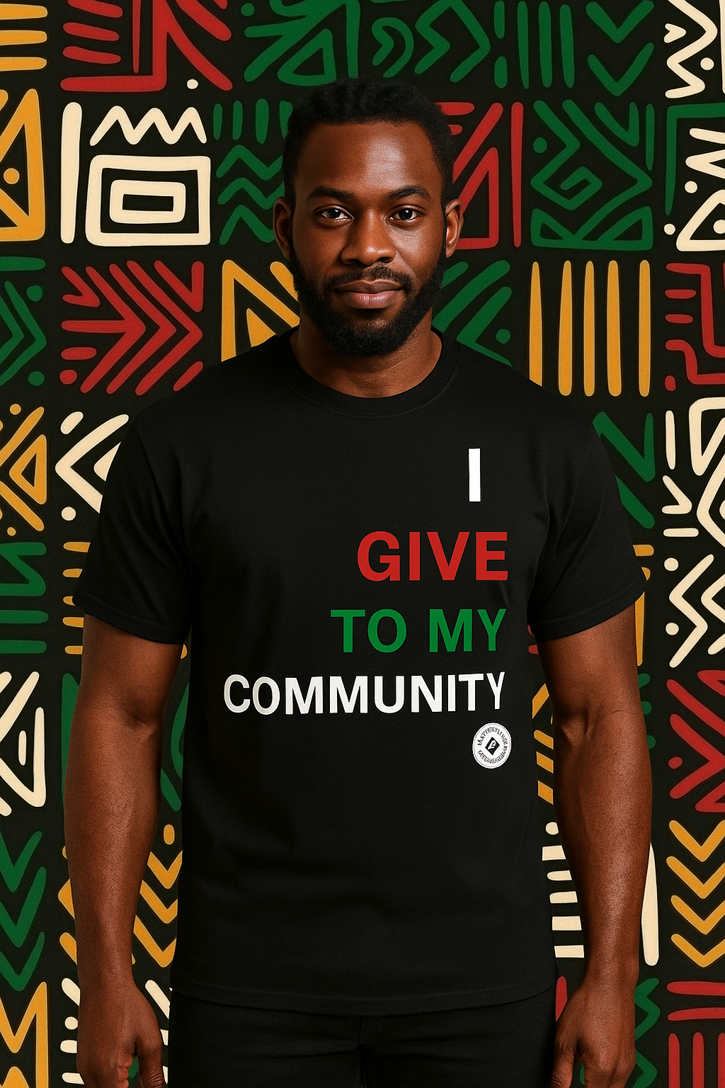I GIVE TO MY COMMUNITY - Statement Tee